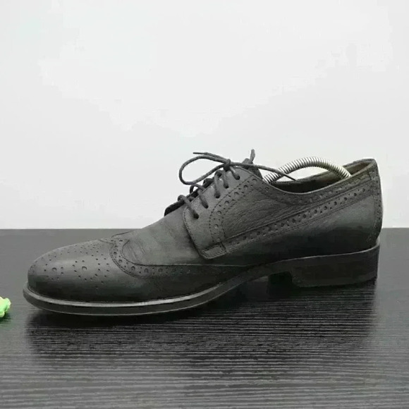 Donald Plinier Emerik Men’s Black Distressed Leath main image 5